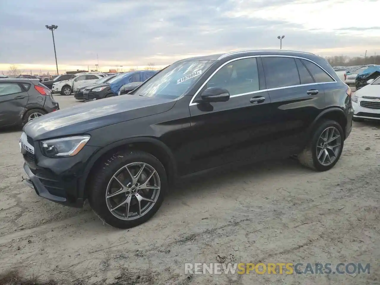 1 Photograph of a damaged car W1N0G8EB3NG053156 MERCEDES-BENZ GLC-CLASS 2022