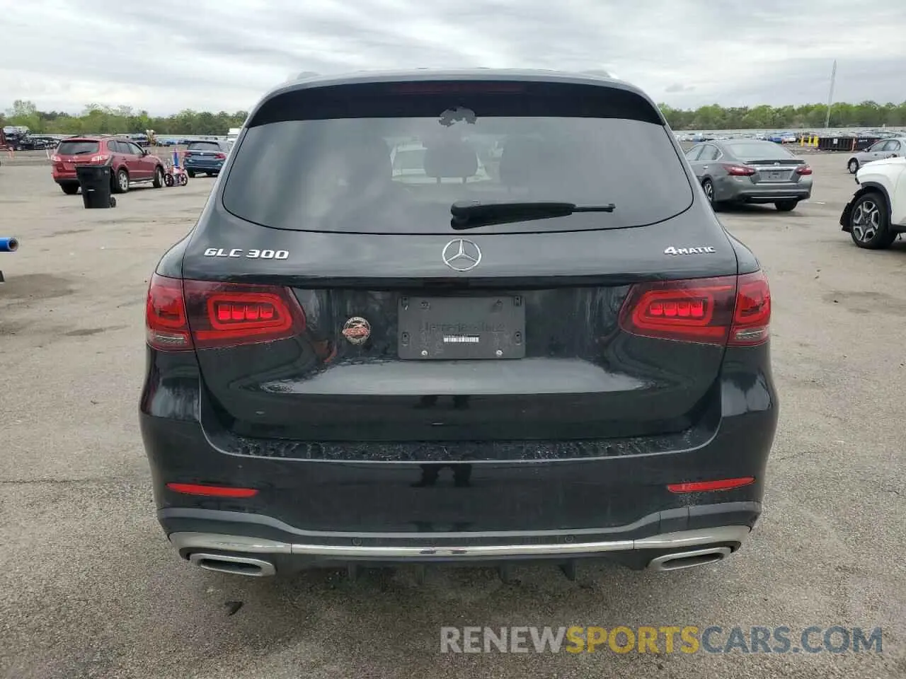 6 Photograph of a damaged car W1N0G8EB3NV338757 MERCEDES-BENZ GLC-CLASS 2022