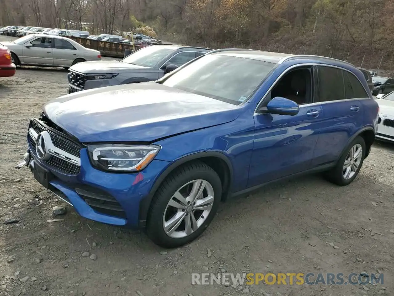1 Photograph of a damaged car W1N0G8EB4NG110948 MERCEDES-BENZ GLC-CLASS 2022