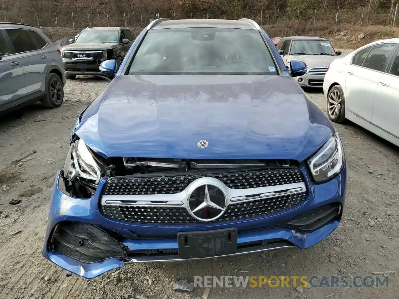 5 Photograph of a damaged car W1N0G8EB4NG110948 MERCEDES-BENZ GLC-CLASS 2022