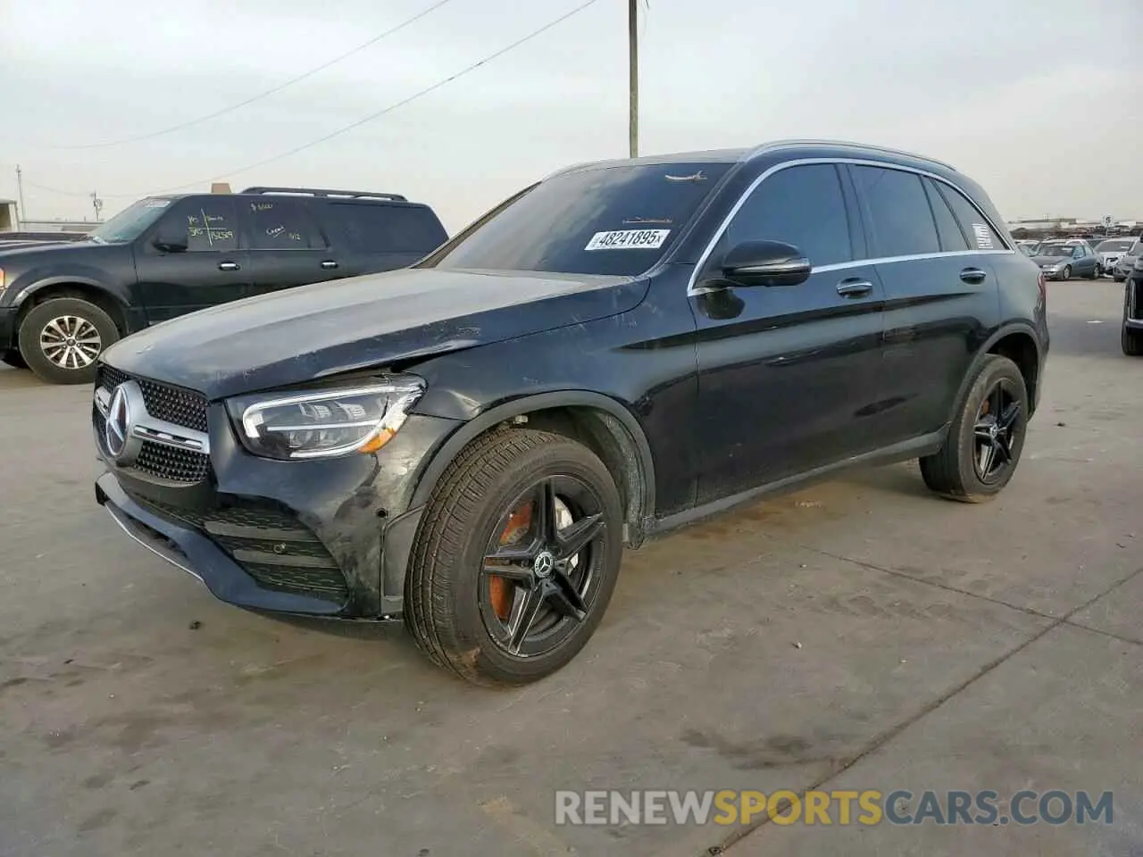 1 Photograph of a damaged car W1N0G8EB4NV344065 MERCEDES-BENZ GLC-CLASS 2022