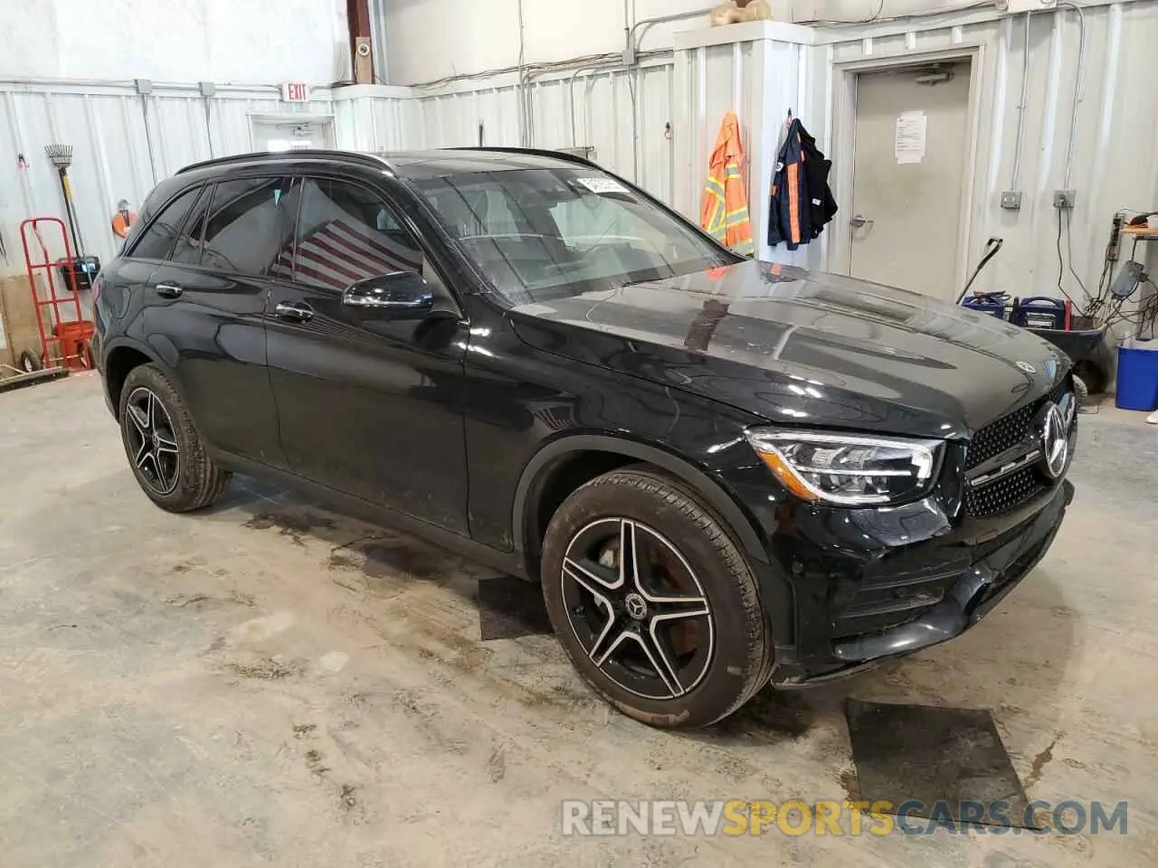 4 Photograph of a damaged car W1N0G8EB4NV374506 MERCEDES-BENZ GLC-CLASS 2022