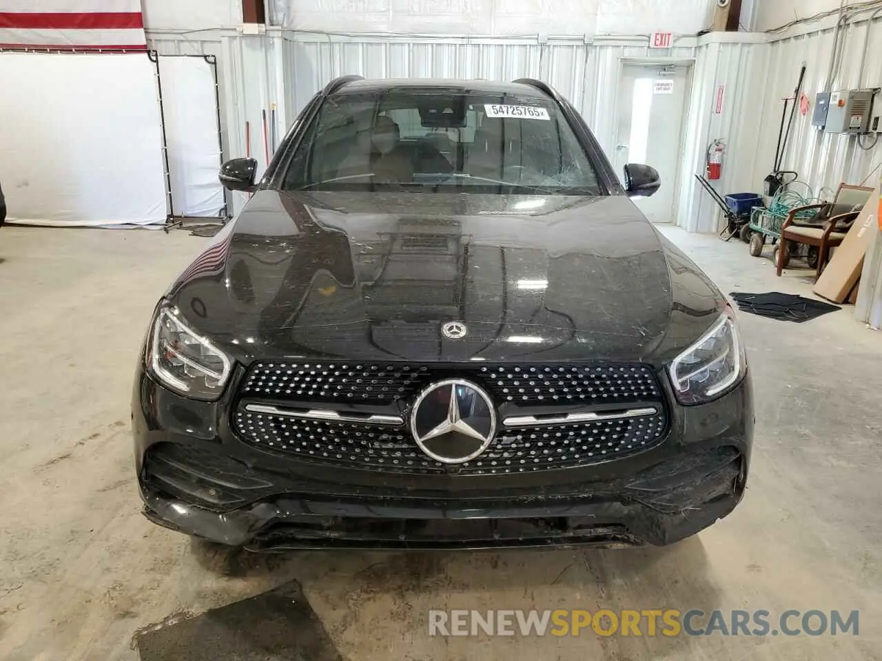 5 Photograph of a damaged car W1N0G8EB4NV374506 MERCEDES-BENZ GLC-CLASS 2022