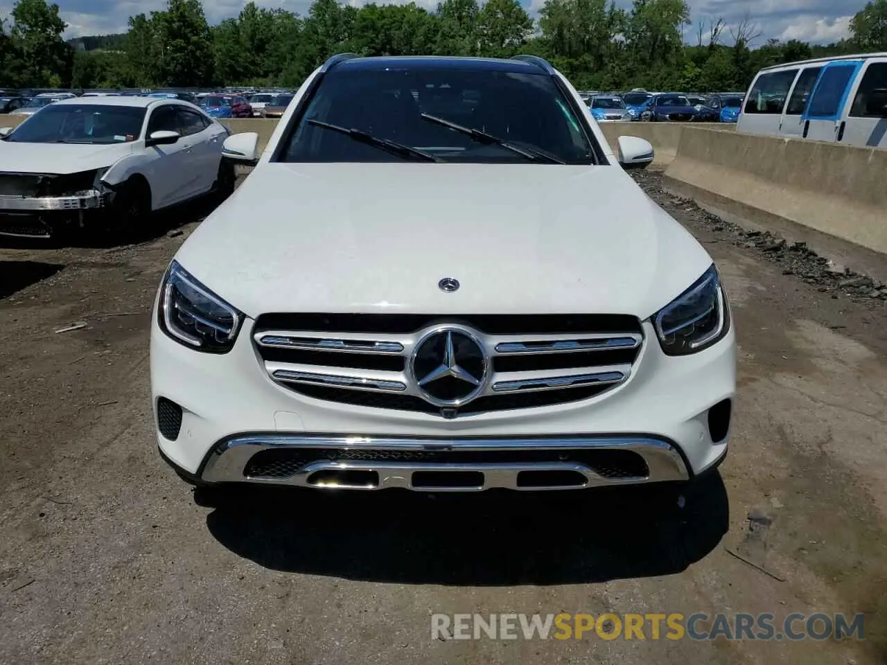 5 Photograph of a damaged car W1N0G8EB5NG118377 MERCEDES-BENZ GLC-CLASS 2022