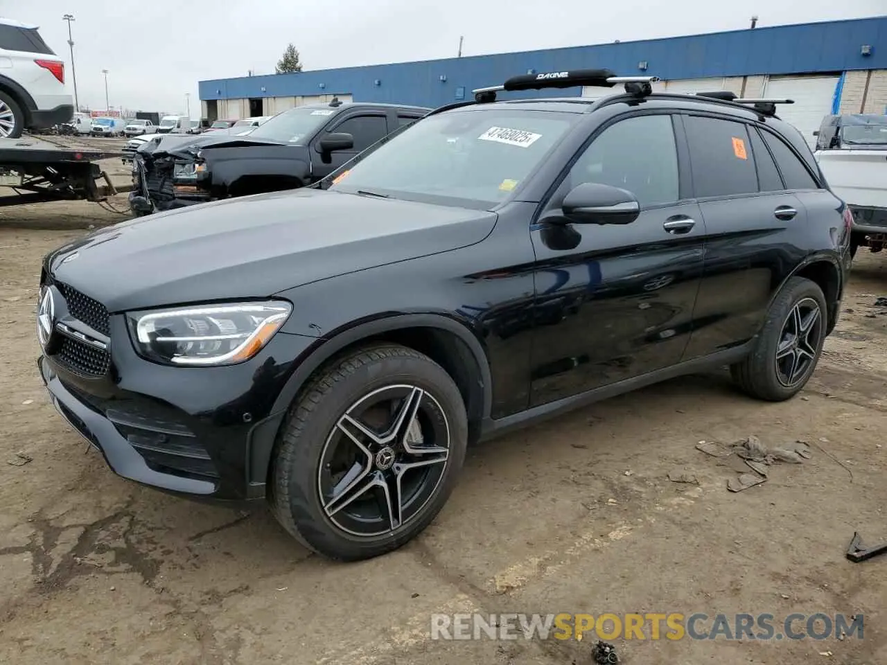 1 Photograph of a damaged car W1N0G8EB5NV331163 MERCEDES-BENZ GLC-CLASS 2022