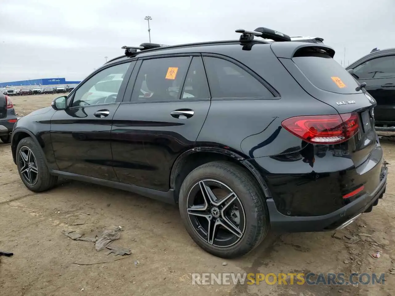 2 Photograph of a damaged car W1N0G8EB5NV331163 MERCEDES-BENZ GLC-CLASS 2022