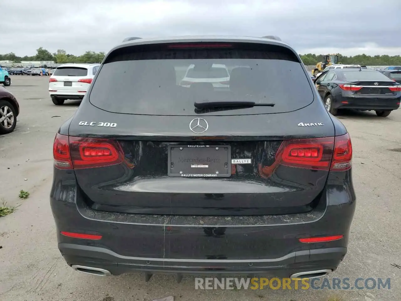 6 Photograph of a damaged car W1N0G8EB5NV368536 MERCEDES-BENZ GLC-CLASS 2022