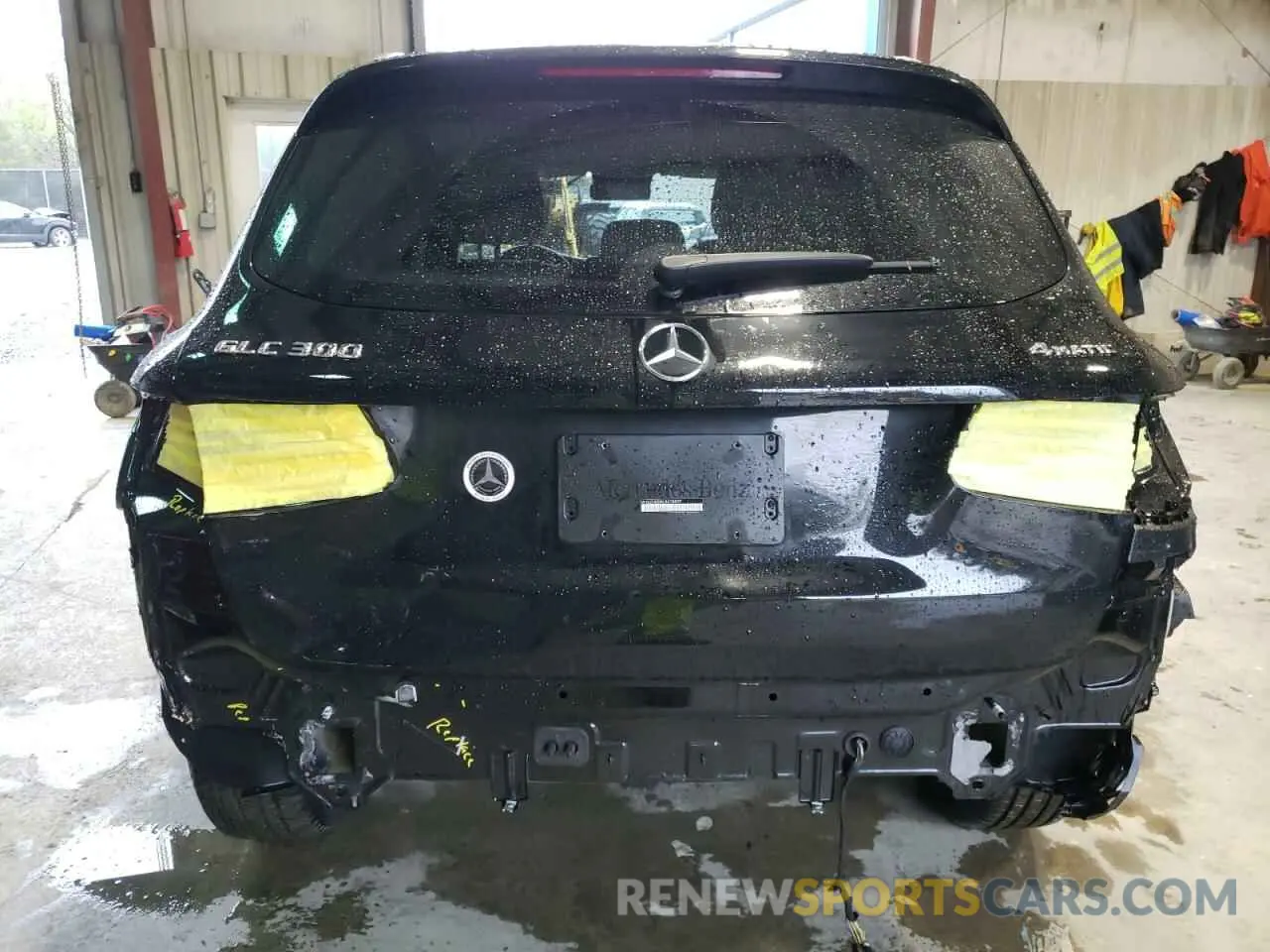 6 Photograph of a damaged car W1N0G8EB5NV395185 MERCEDES-BENZ GLC-CLASS 2022