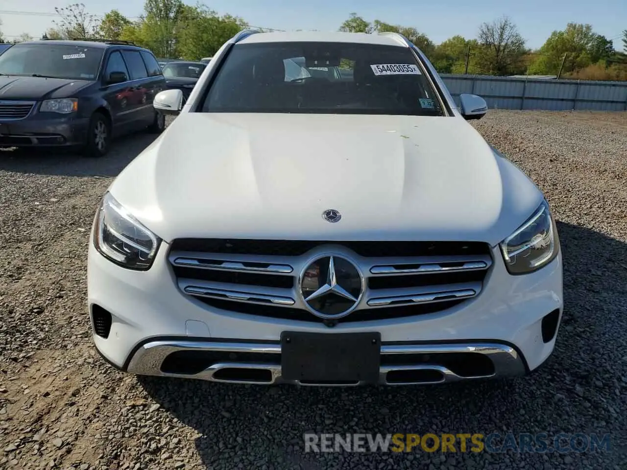 5 Photograph of a damaged car W1N0G8EB6NG109347 MERCEDES-BENZ GLC-CLASS 2022