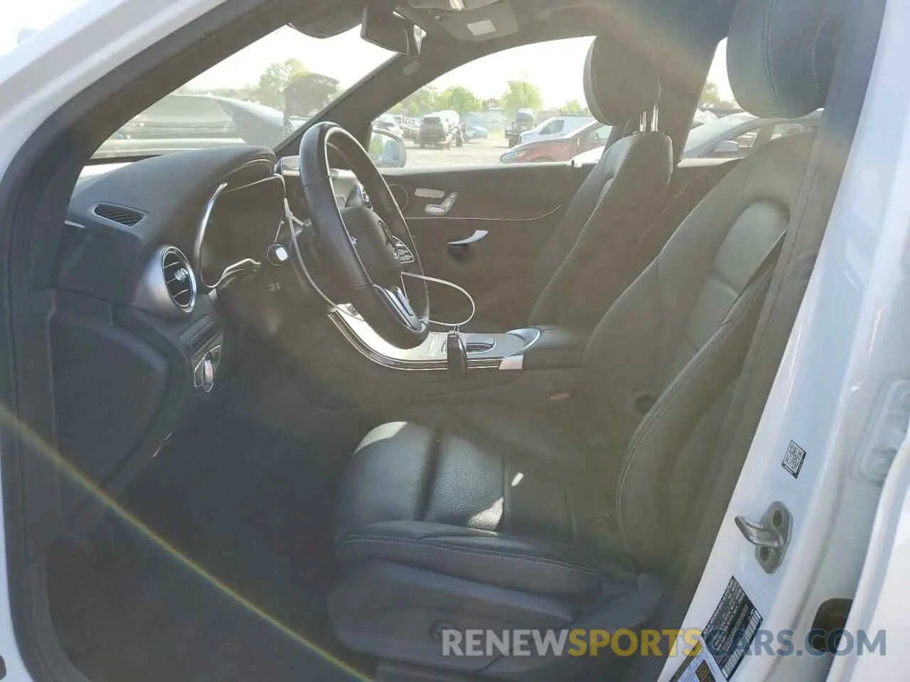 7 Photograph of a damaged car W1N0G8EB6NG109347 MERCEDES-BENZ GLC-CLASS 2022