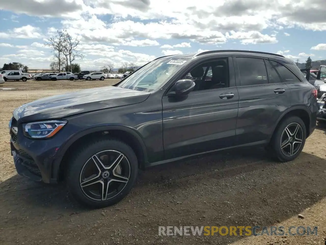 1 Photograph of a damaged car W1N0G8EB6NV346092 MERCEDES-BENZ GLC-CLASS 2022