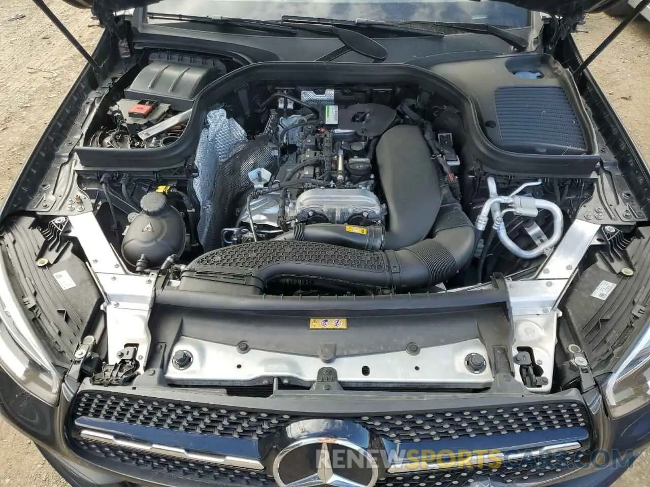 12 Photograph of a damaged car W1N0G8EB6NV346092 MERCEDES-BENZ GLC-CLASS 2022
