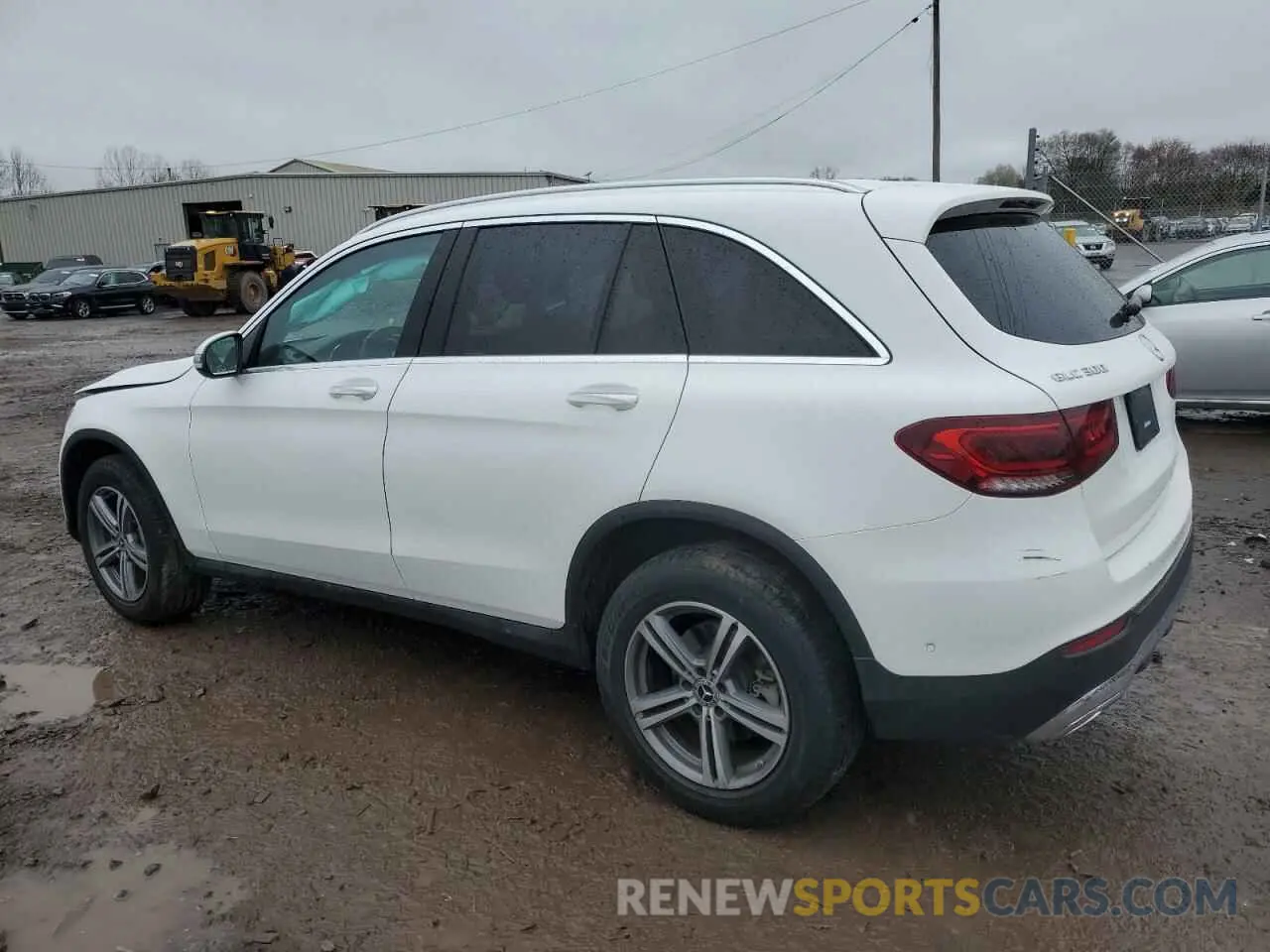 2 Photograph of a damaged car W1N0G8EB6NV373390 MERCEDES-BENZ GLC-CLASS 2022