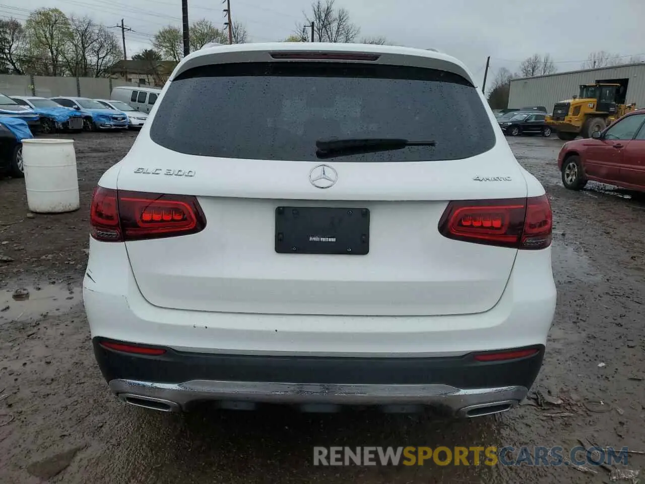 6 Photograph of a damaged car W1N0G8EB6NV373390 MERCEDES-BENZ GLC-CLASS 2022