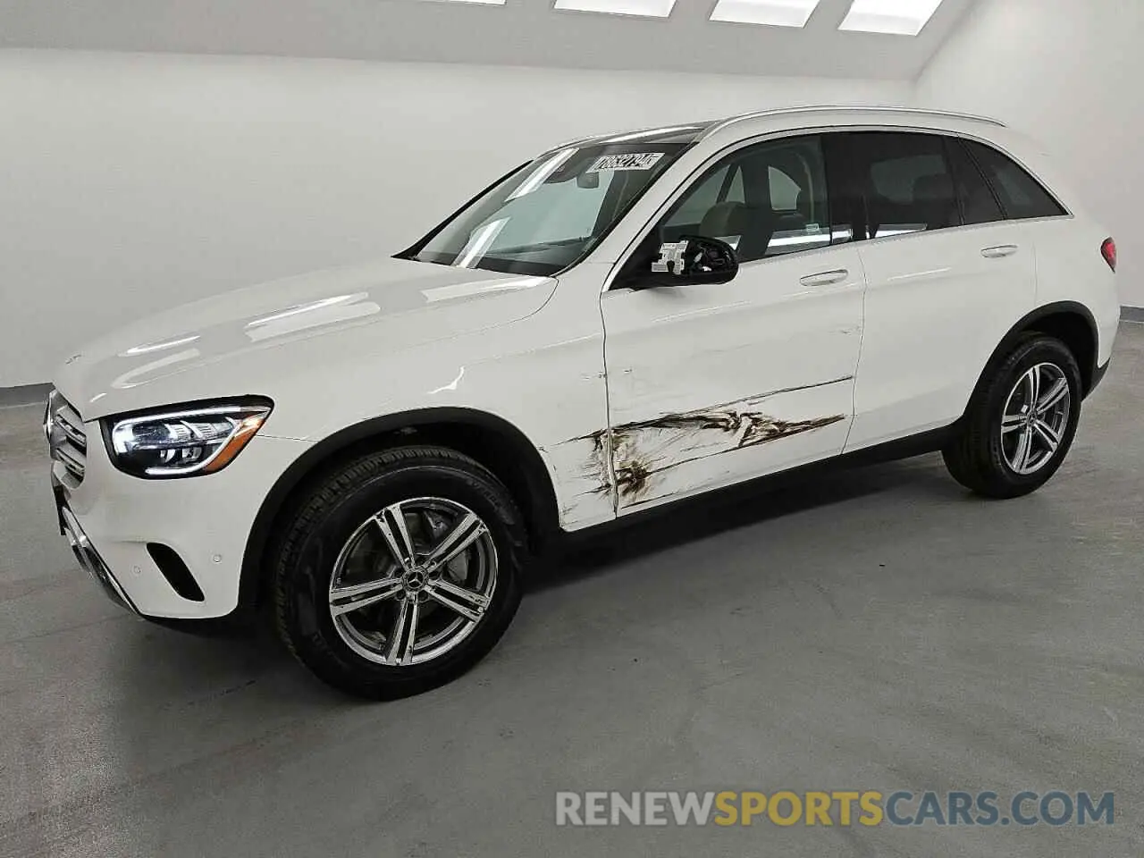 1 Photograph of a damaged car W1N0G8EB6NV390495 MERCEDES-BENZ GLC-CLASS 2022