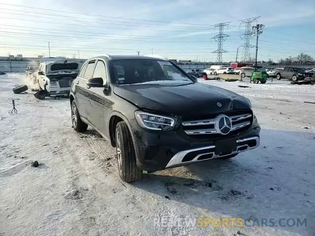 10 Photograph of a damaged car W1N0G8EB7NV353357 MERCEDES-BENZ GLC-CLASS 2022