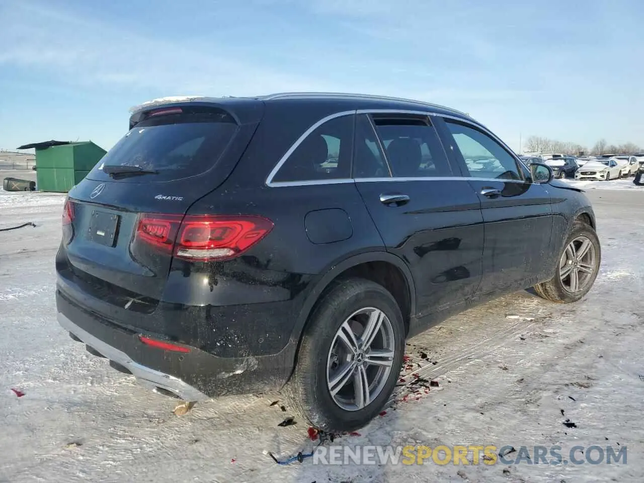 3 Photograph of a damaged car W1N0G8EB7NV353357 MERCEDES-BENZ GLC-CLASS 2022