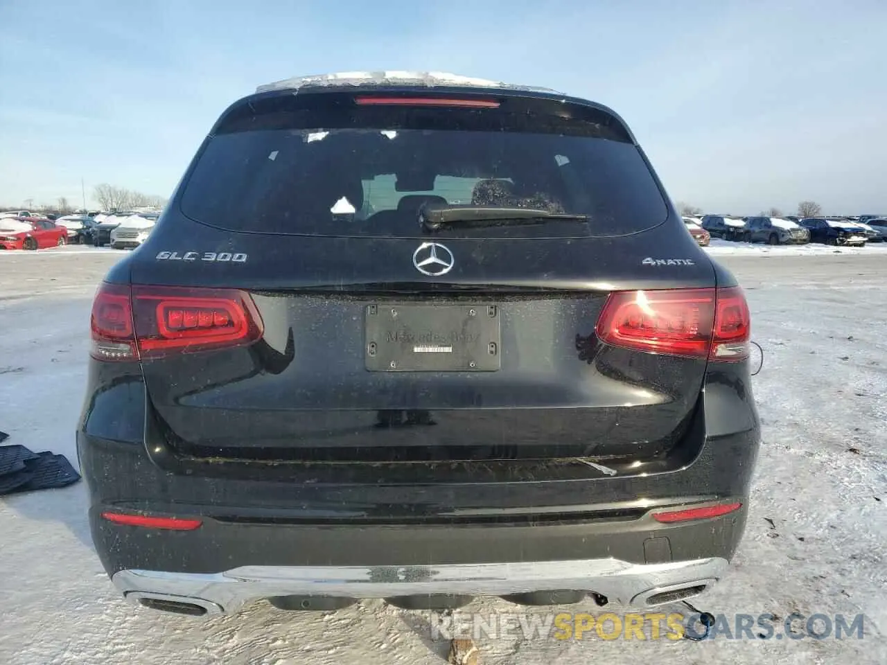 6 Photograph of a damaged car W1N0G8EB7NV353357 MERCEDES-BENZ GLC-CLASS 2022