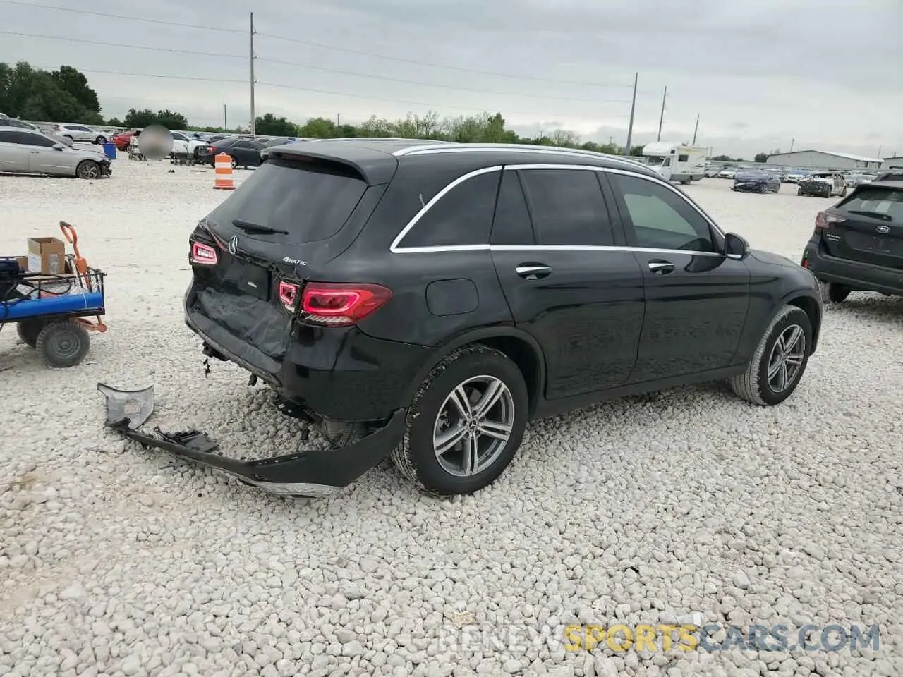 3 Photograph of a damaged car W1N0G8EB8NG071779 MERCEDES-BENZ GLC-CLASS 2022
