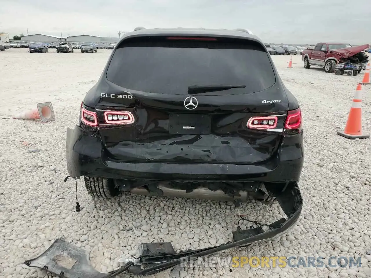 6 Photograph of a damaged car W1N0G8EB8NG071779 MERCEDES-BENZ GLC-CLASS 2022