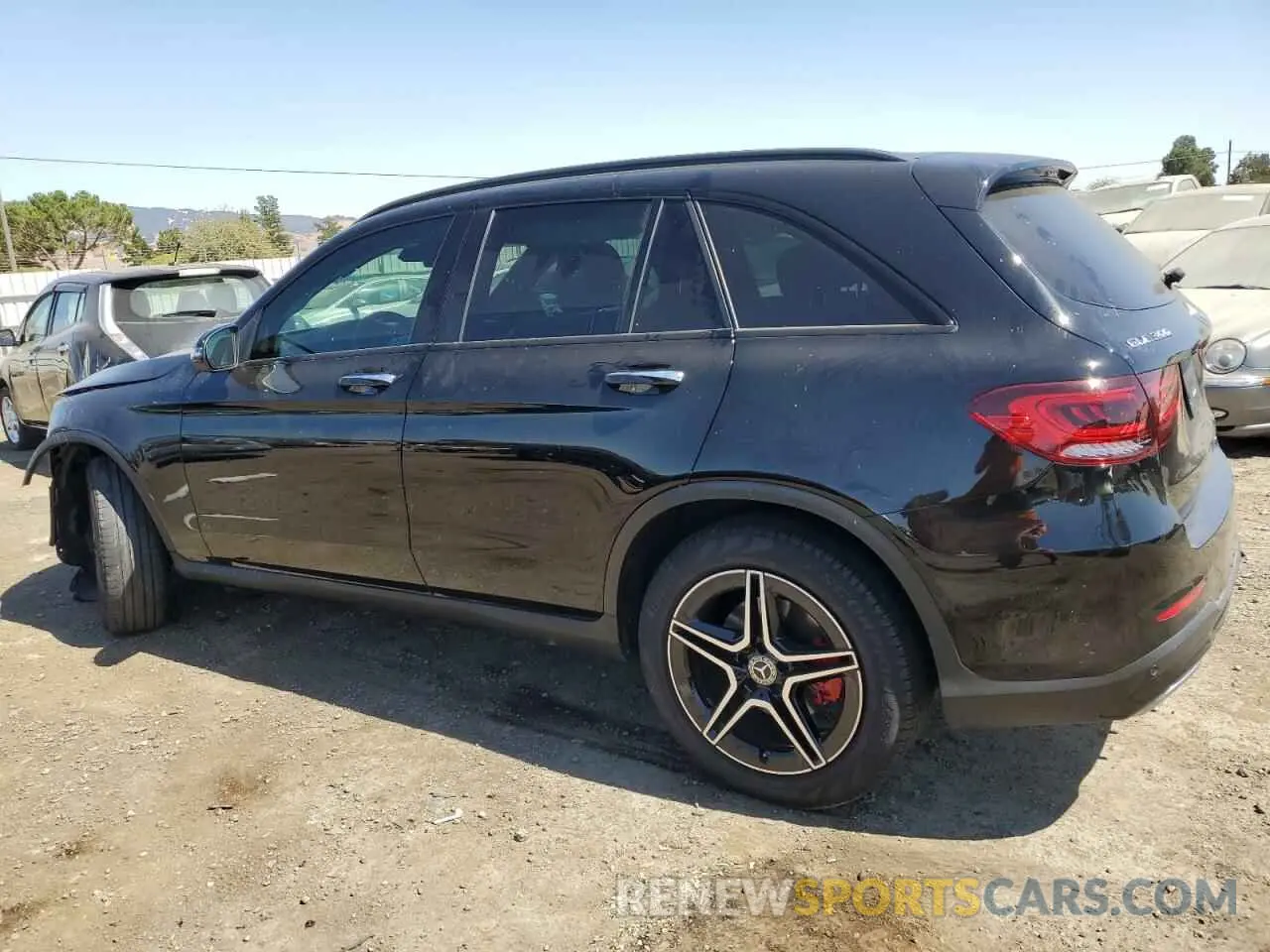 2 Photograph of a damaged car W1N0G8EB8NG097721 MERCEDES-BENZ GLC-CLASS 2022