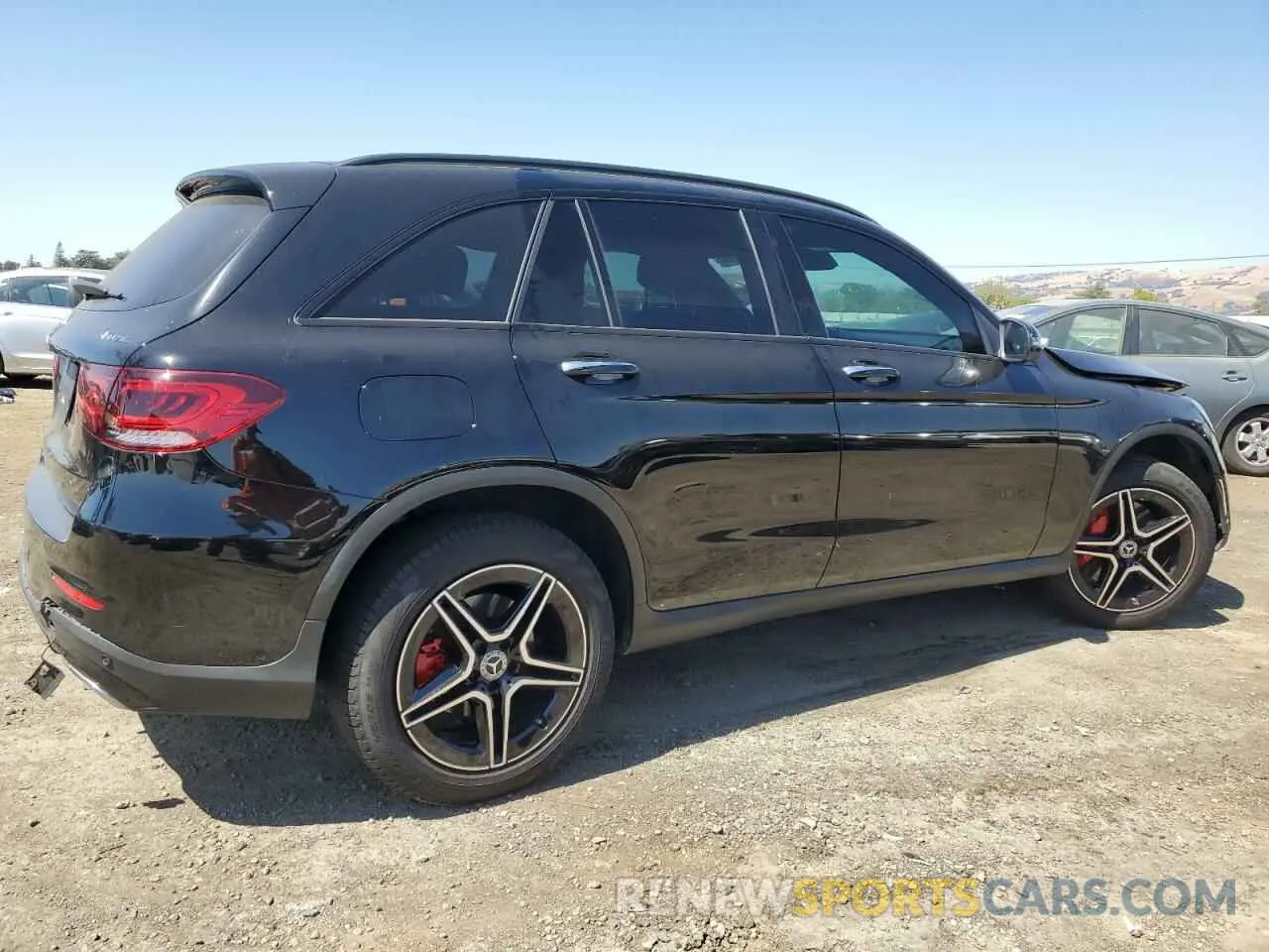 3 Photograph of a damaged car W1N0G8EB8NG097721 MERCEDES-BENZ GLC-CLASS 2022