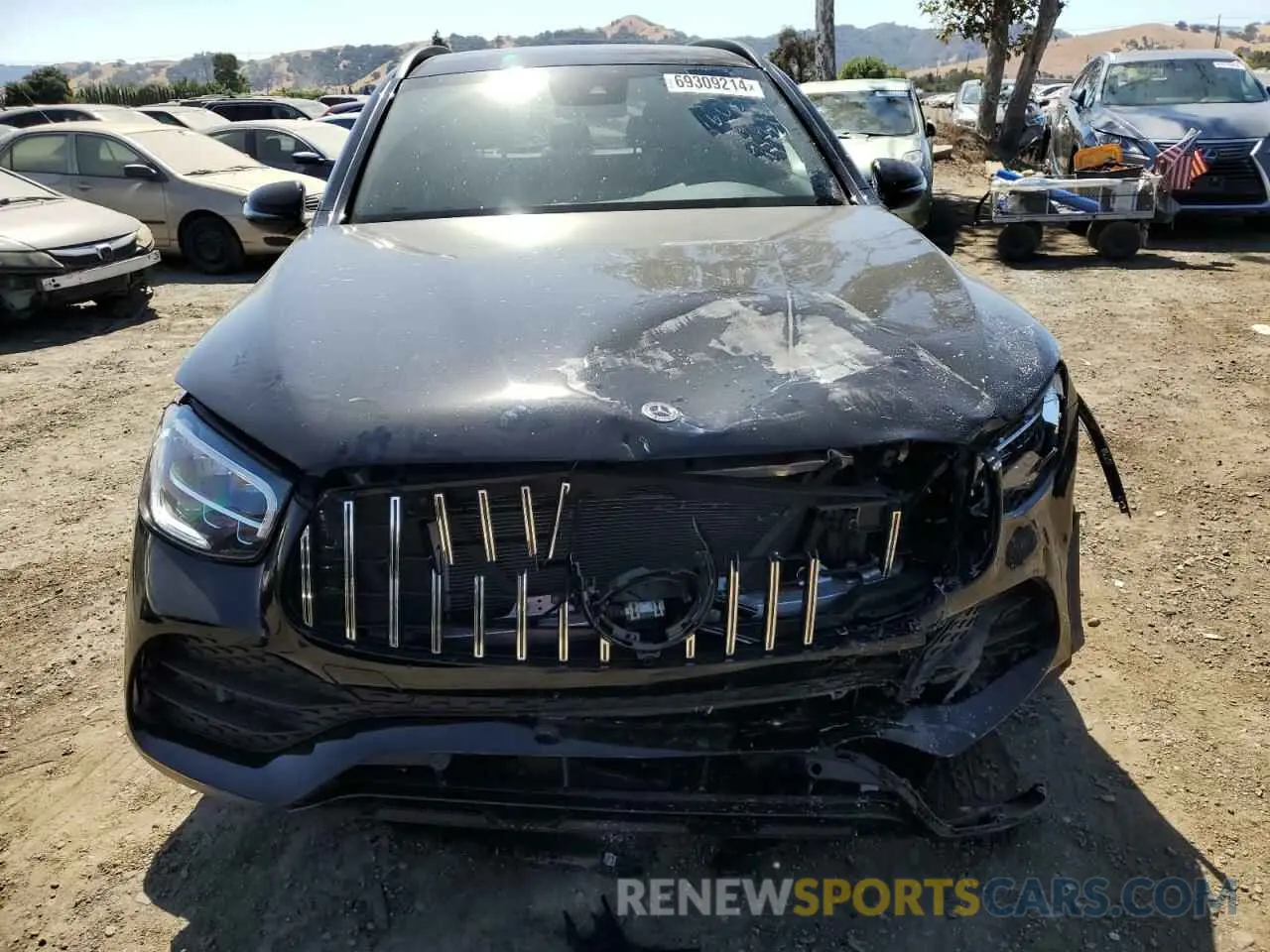 5 Photograph of a damaged car W1N0G8EB8NG097721 MERCEDES-BENZ GLC-CLASS 2022