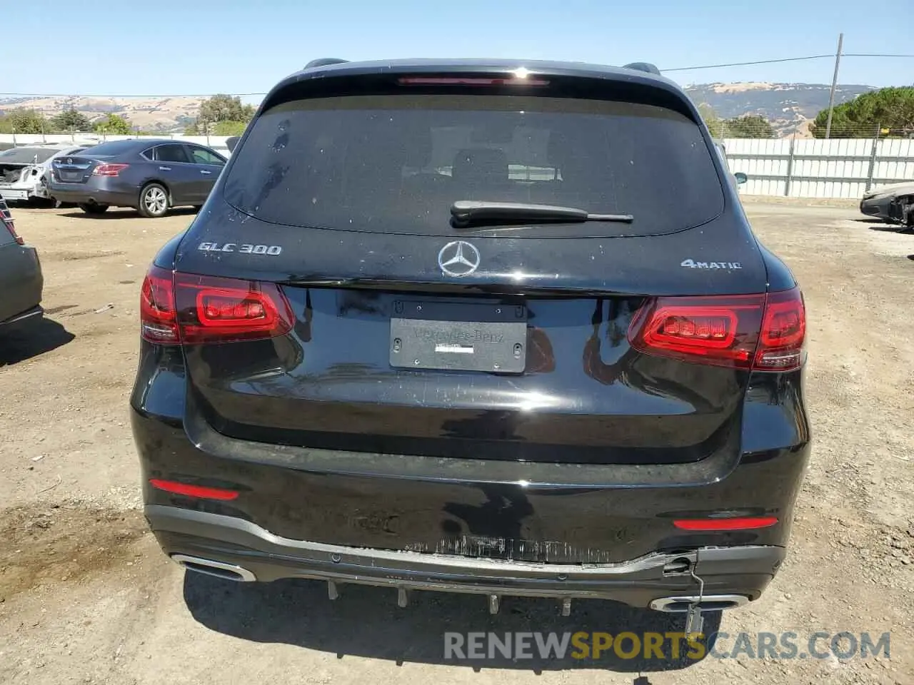 6 Photograph of a damaged car W1N0G8EB8NG097721 MERCEDES-BENZ GLC-CLASS 2022