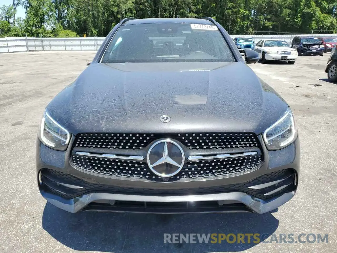 5 Photograph of a damaged car W1N0G8EB8NG118633 MERCEDES-BENZ GLC-CLASS 2022