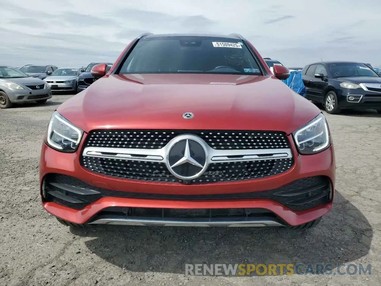 5 Photograph of a damaged car W1N0G8EB8NV367851 MERCEDES-BENZ GLC-CLASS 2022