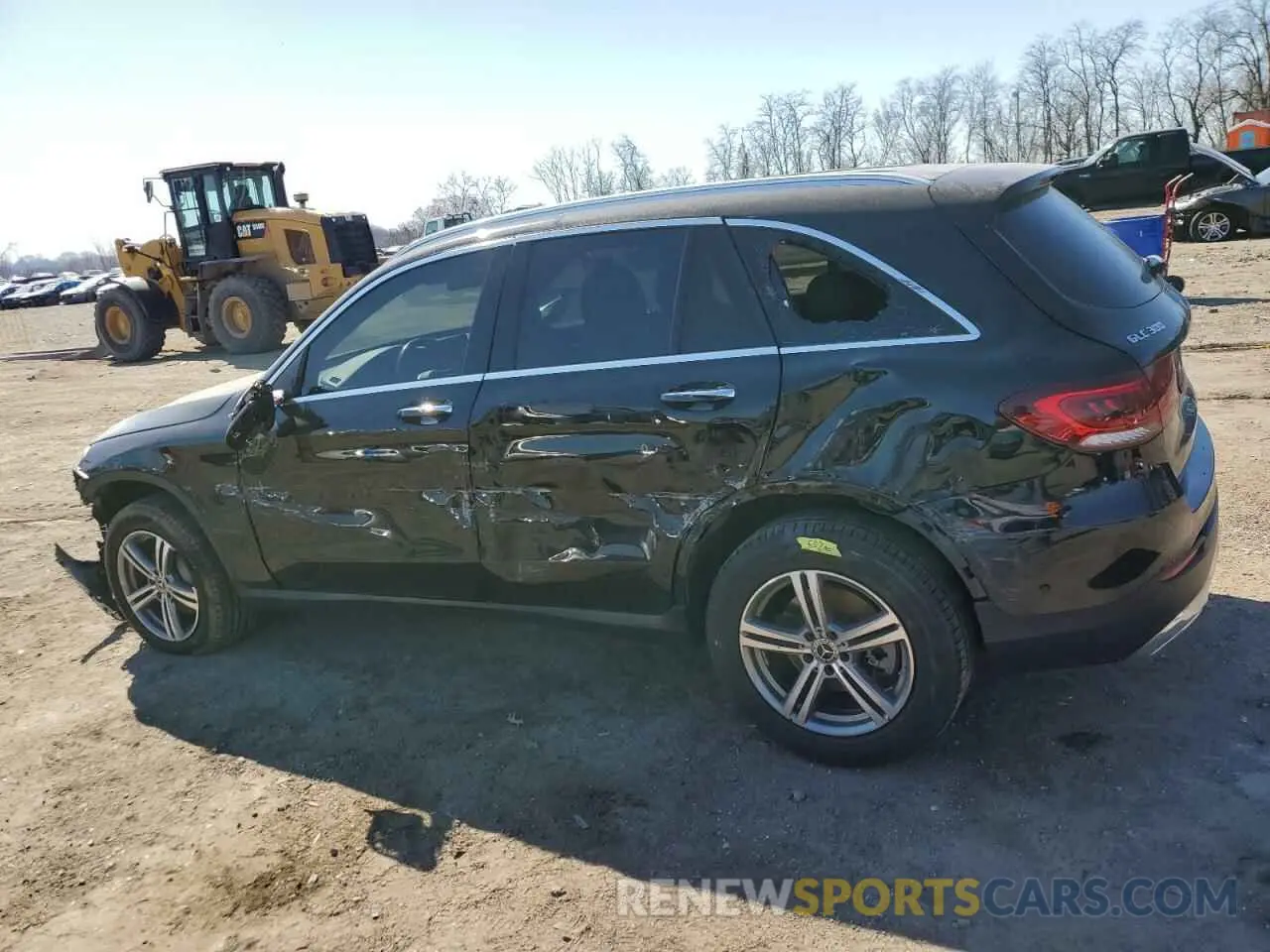 2 Photograph of a damaged car W1N0G8EB9NV367082 MERCEDES-BENZ GLC-CLASS 2022