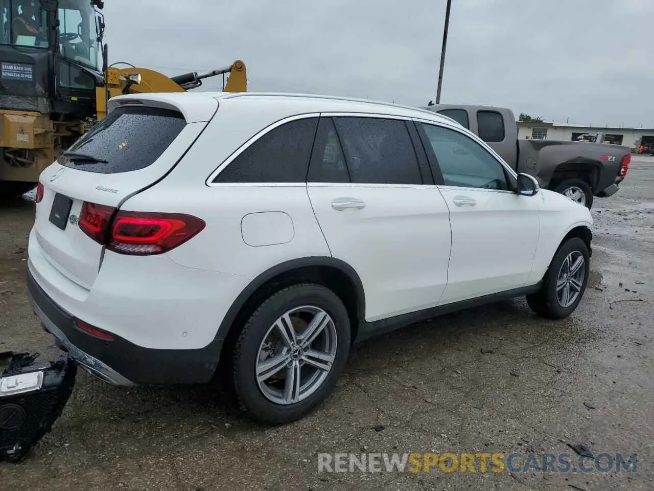 3 Photograph of a damaged car W1N0G8EB9NV383525 MERCEDES-BENZ GLC-CLASS 2022