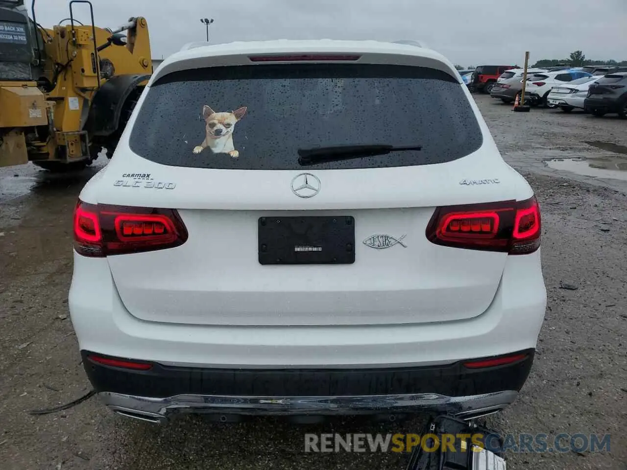6 Photograph of a damaged car W1N0G8EB9NV383525 MERCEDES-BENZ GLC-CLASS 2022