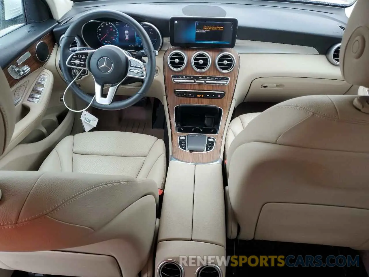 8 Photograph of a damaged car W1N0G8EB9NV383525 MERCEDES-BENZ GLC-CLASS 2022