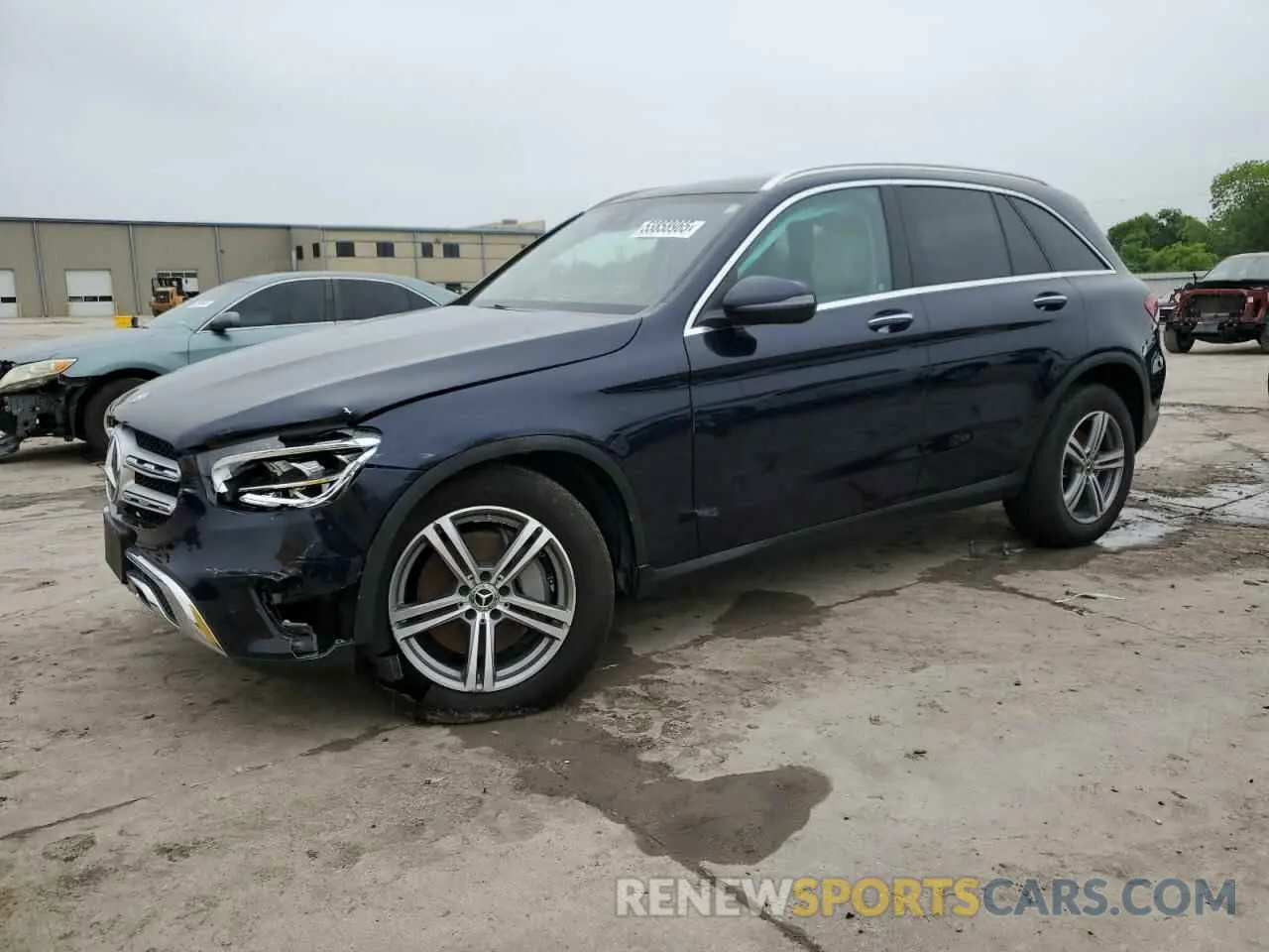 1 Photograph of a damaged car W1N0G8EBXNG059696 MERCEDES-BENZ GLC-CLASS 2022