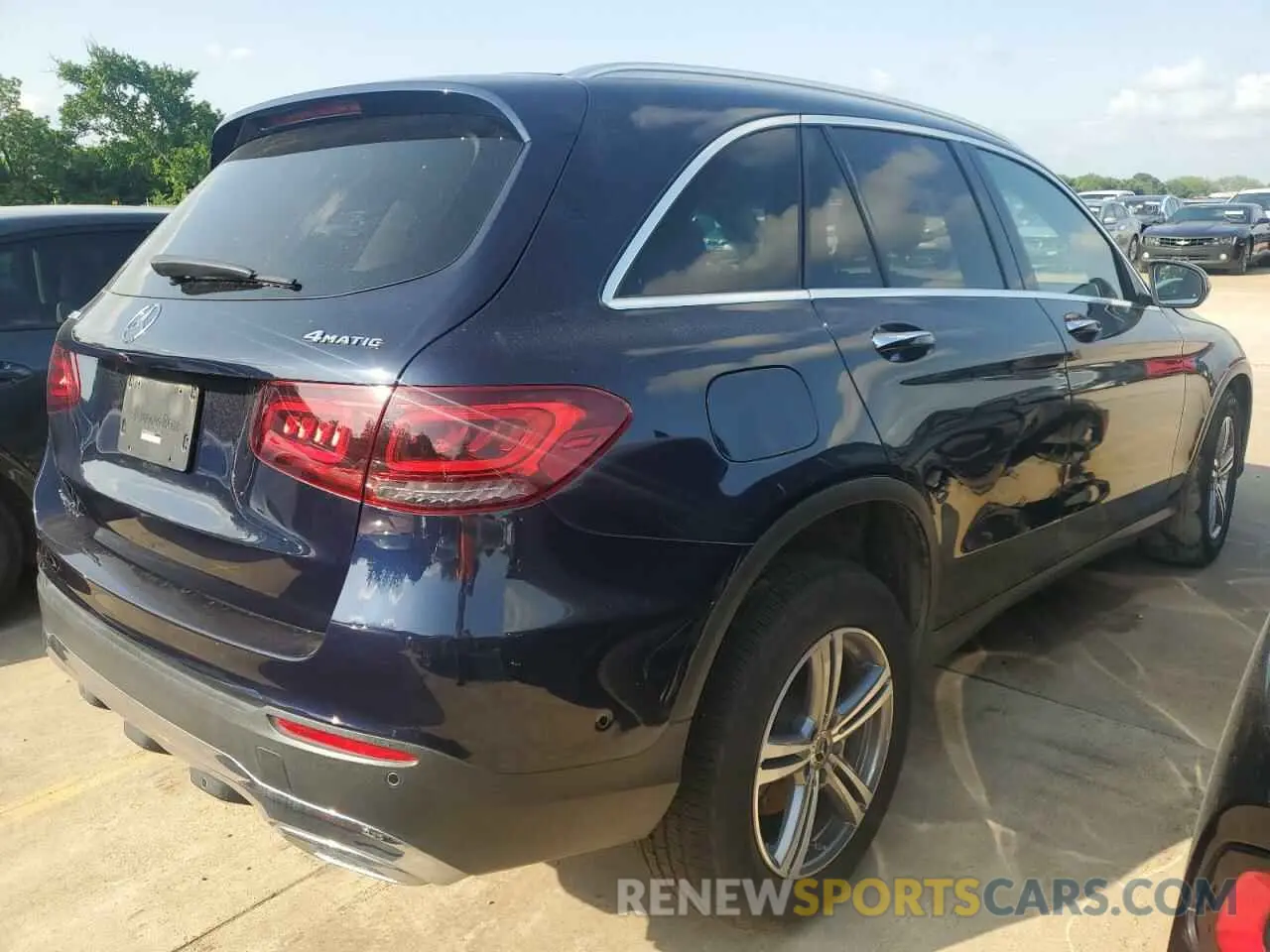 3 Photograph of a damaged car W1N0G8EBXNG059696 MERCEDES-BENZ GLC-CLASS 2022