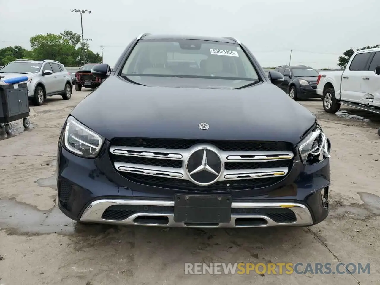 5 Photograph of a damaged car W1N0G8EBXNG059696 MERCEDES-BENZ GLC-CLASS 2022