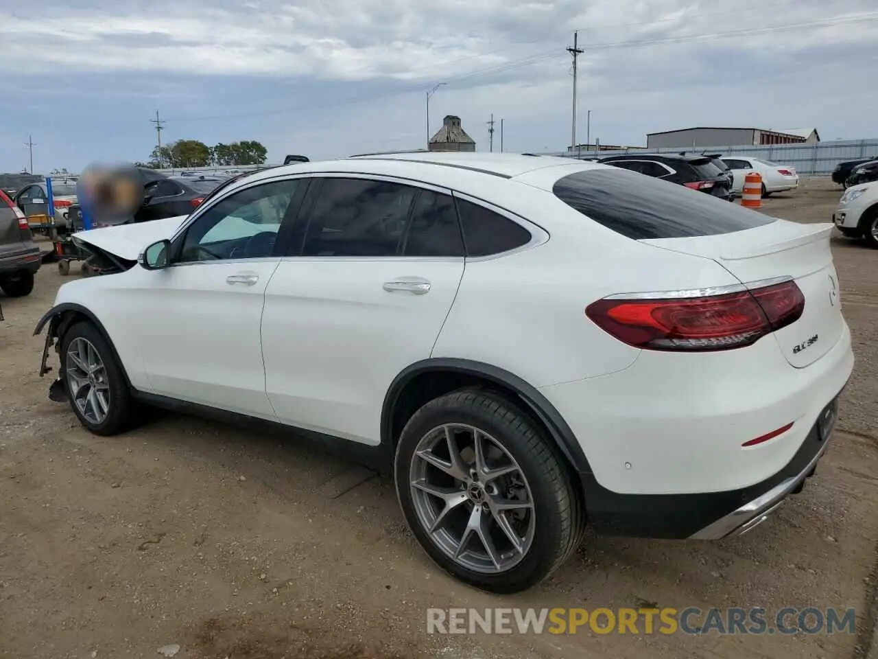 2 Photograph of a damaged car W1N0J8EB0NG018043 MERCEDES-BENZ GLC-CLASS 2022