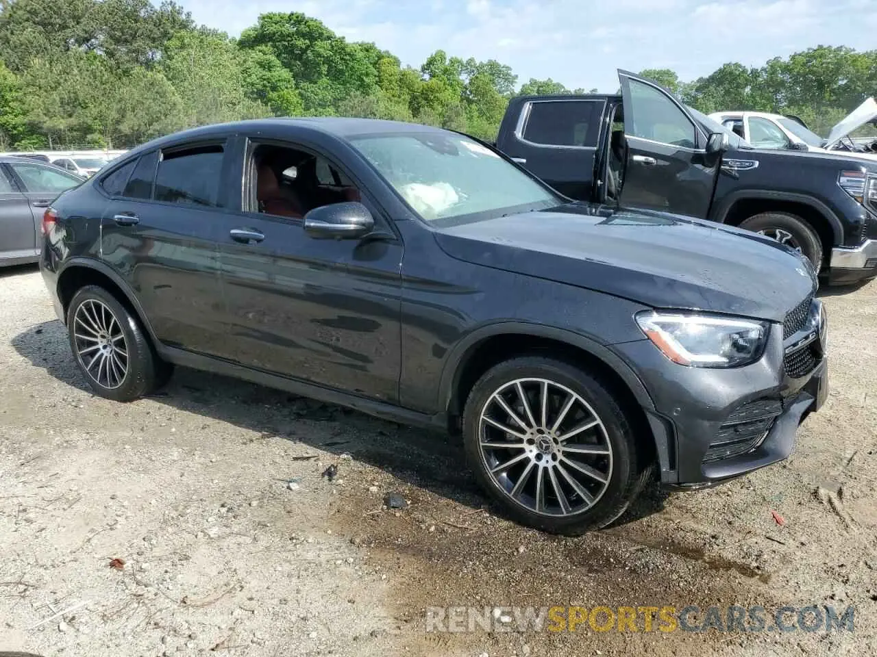 4 Photograph of a damaged car W1N0J8EB2NG029223 MERCEDES-BENZ GLC-CLASS 2022