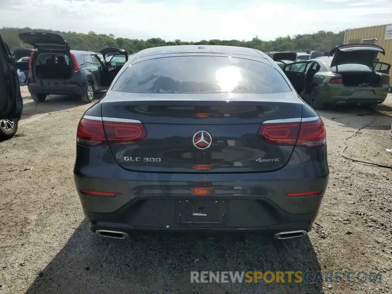 6 Photograph of a damaged car W1N0J8EB2NG029223 MERCEDES-BENZ GLC-CLASS 2022