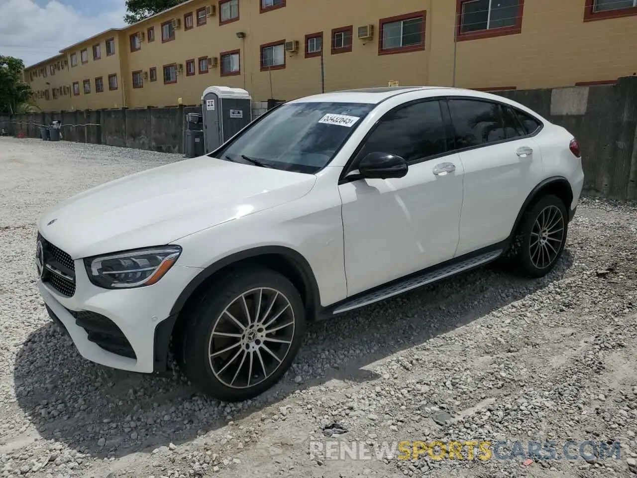 1 Photograph of a damaged car W1N0J8EB2NG056213 MERCEDES-BENZ GLC-CLASS 2022