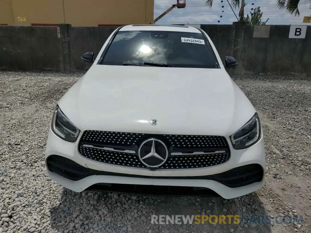 5 Photograph of a damaged car W1N0J8EB2NG056213 MERCEDES-BENZ GLC-CLASS 2022
