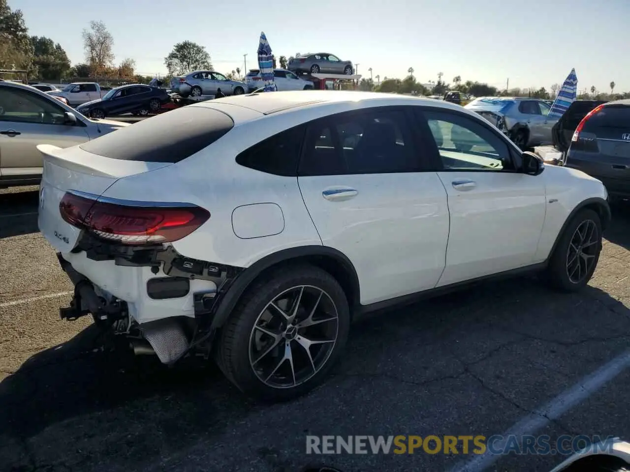 3 Photograph of a damaged car W1N0J6EB0PG162182 MERCEDES-BENZ GLC-CLASS 2023