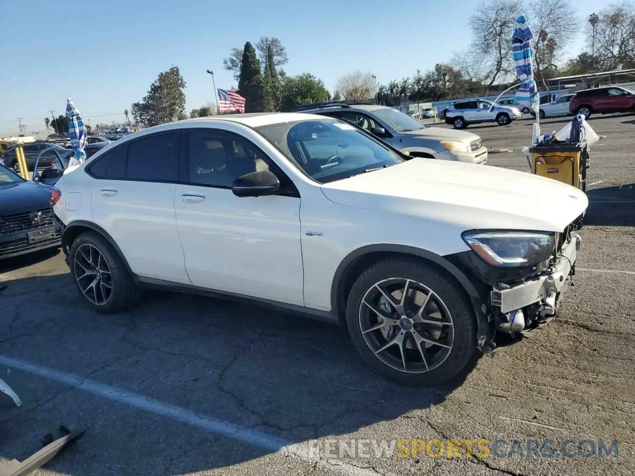 4 Photograph of a damaged car W1N0J6EB0PG162182 MERCEDES-BENZ GLC-CLASS 2023