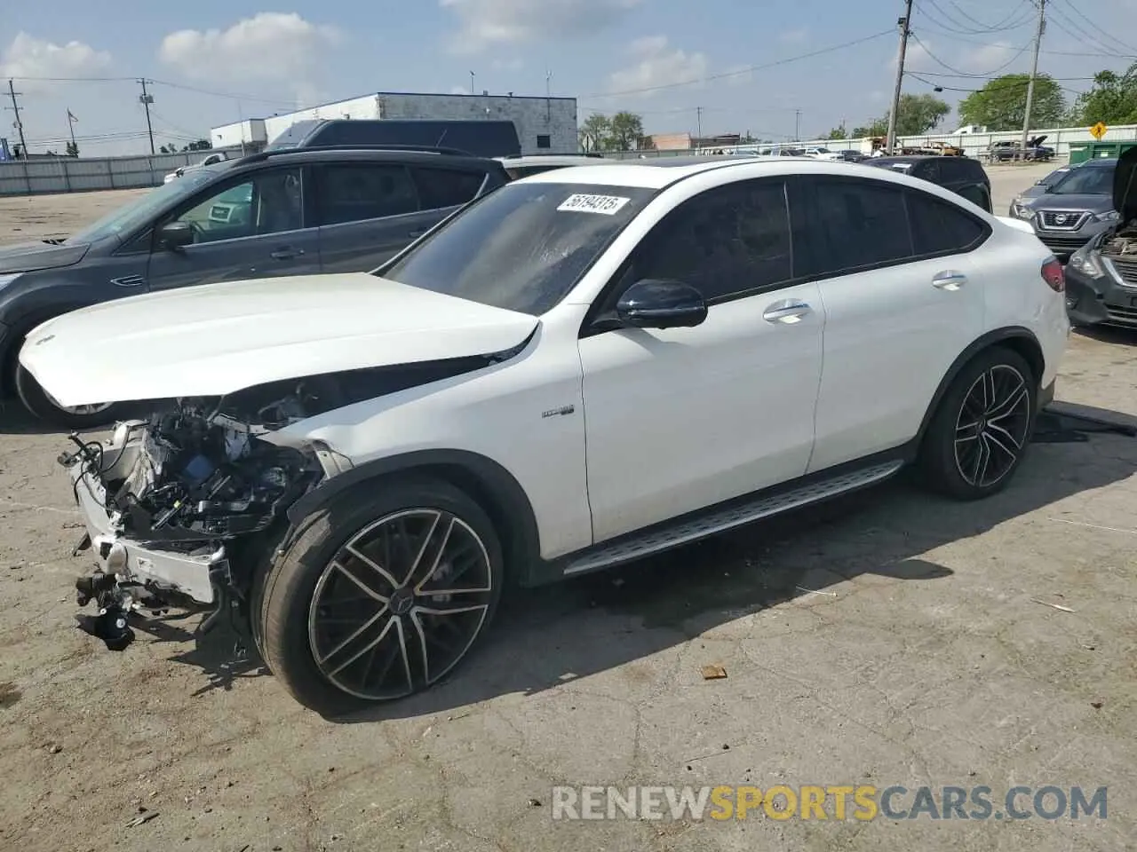 1 Photograph of a damaged car W1N0J6EB2PG149336 MERCEDES-BENZ GLC-CLASS 2023