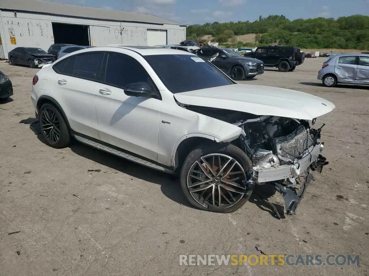 4 Photograph of a damaged car W1N0J6EB2PG149336 MERCEDES-BENZ GLC-CLASS 2023