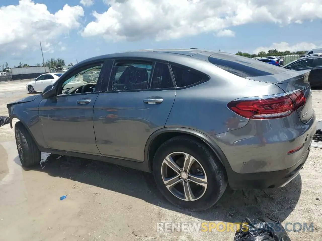 2 Photograph of a damaged car W1N0J8EB8PG159963 MERCEDES-BENZ GLC-CLASS 2023