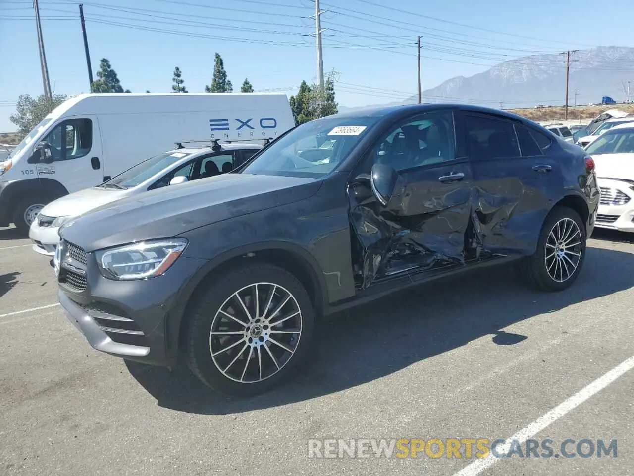 1 Photograph of a damaged car W1N0J8EB9PG154982 MERCEDES-BENZ GLC-CLASS 2023