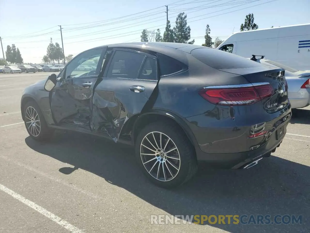 2 Photograph of a damaged car W1N0J8EB9PG154982 MERCEDES-BENZ GLC-CLASS 2023