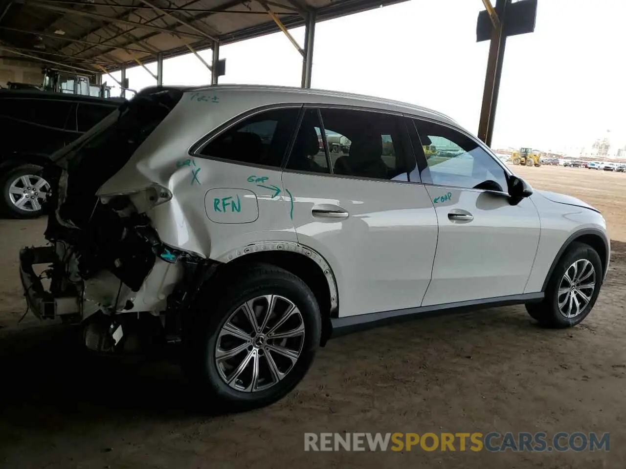 3 Photograph of a damaged car W1NKM4GB5PF061789 MERCEDES-BENZ GLC-CLASS 2023